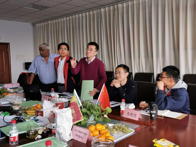 Sri Lankas kundbesök Qingdao KXD (1)