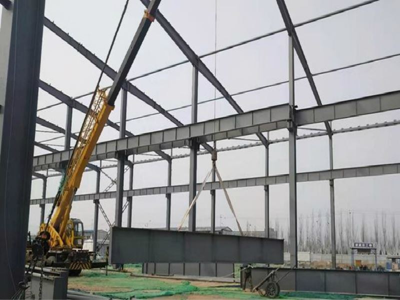 steel structure crane beam