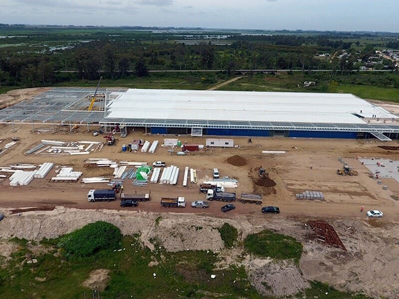 steel structural shopping center